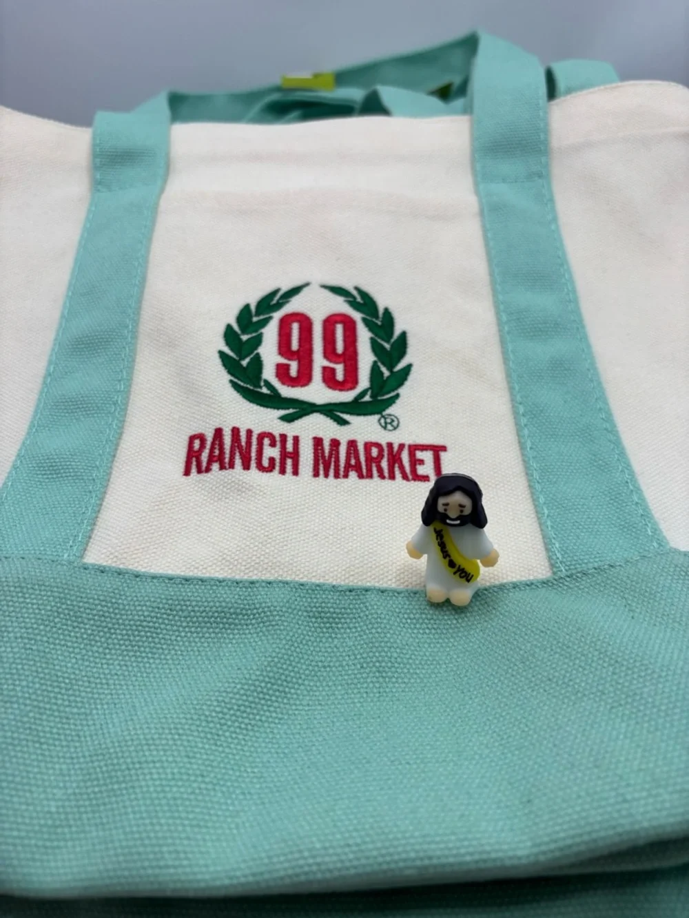 99 Ranch Market, mini totes. Dark blue or light blue. Please specify what color.